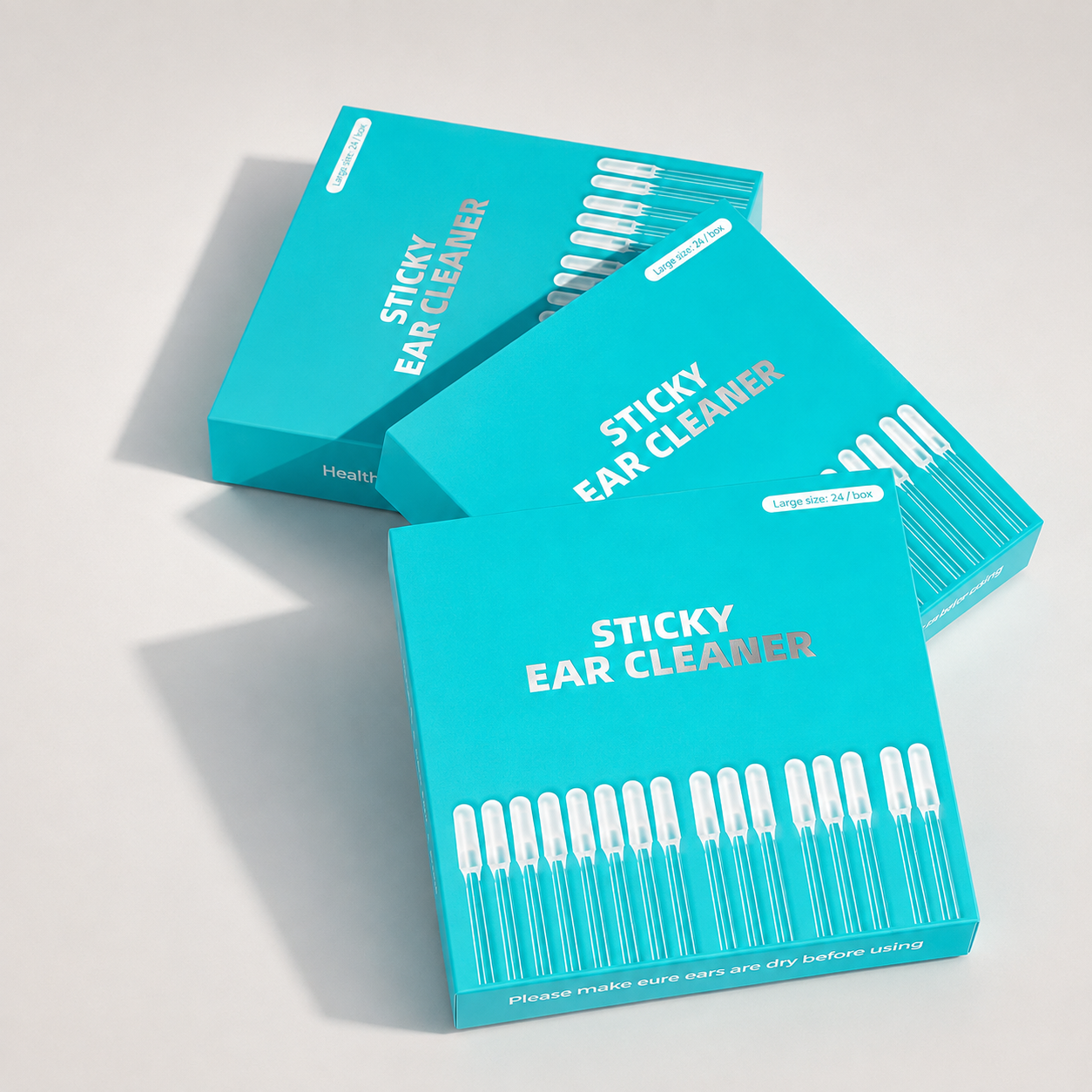Reusable Sticky Ear Swabs