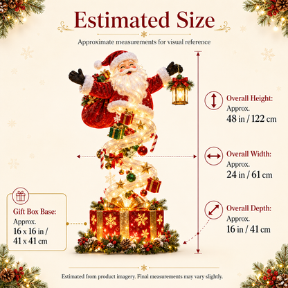 🎅✨ Santa’s Magical Gift Light 🎁🌟