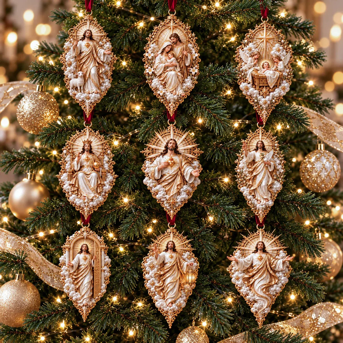 ⏳ Last Day 49% OFF – ✝️ Sacred Christmas Ornament Collection | 9 Faith-Inspired Designs with Sculptural Detail for Trees & Meaningful Gifts 🎄 - image 10