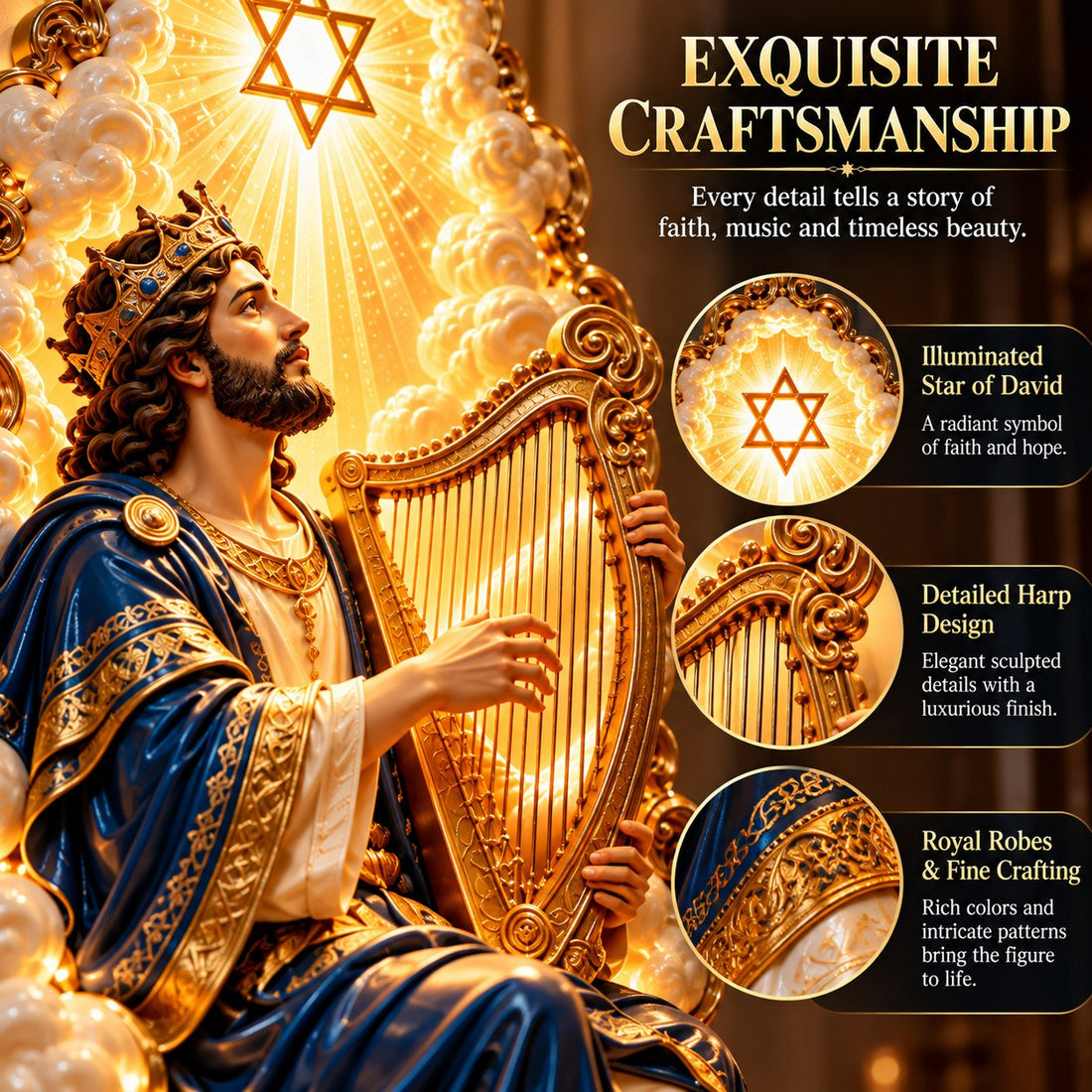 High priest inspired Jewish heritage artwork detail