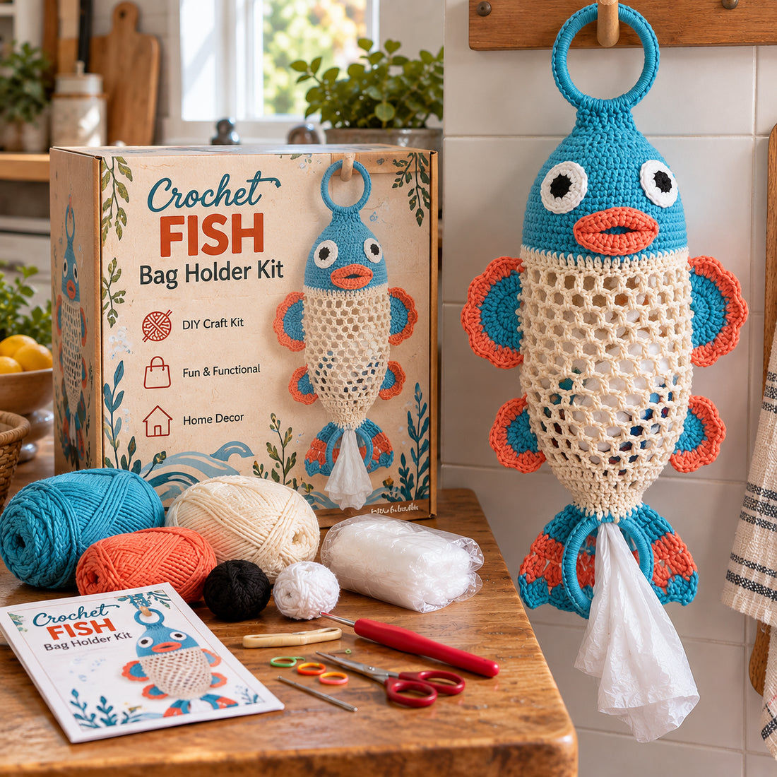 Crochet animal DIY process