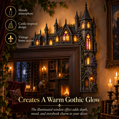🏰Gothic Castle Door Topper