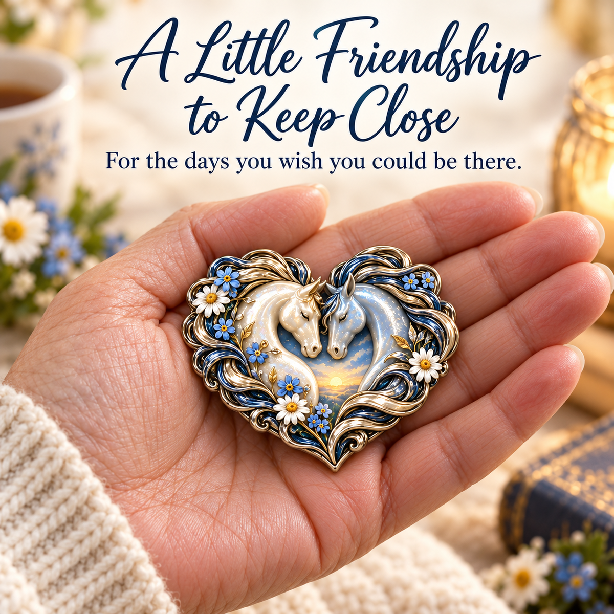 ⏰Limited Stock 50% OFF - 🐴  Pocket Hug Keepsake | A Little Reminder to Carry With You