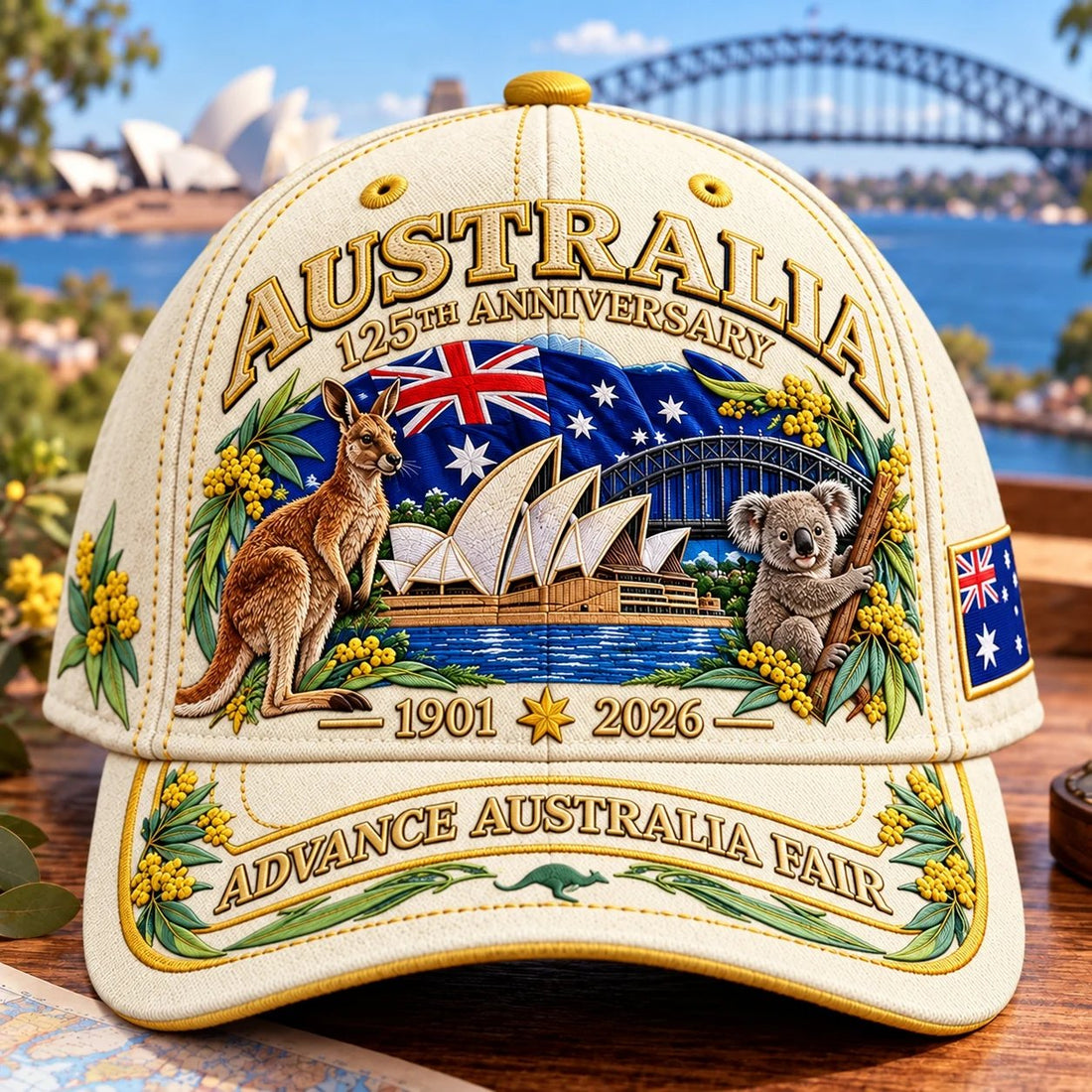 Australian commemorative cap lifestyle