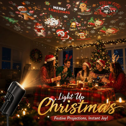✨HD Christmas Projector – 6 or 10 Festive Scenes(📦Buy 3 Free Shipping)