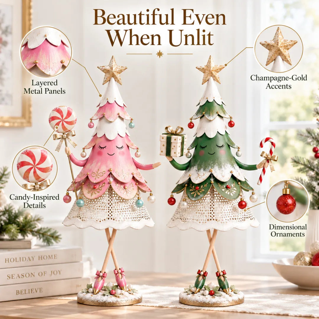 Sugarplum Tree Lady – Lighted Whimsical Christmas Décor