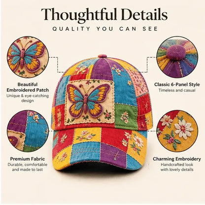 🦋🎶Coat of Many Colors — Country Queen Butterfly Cap