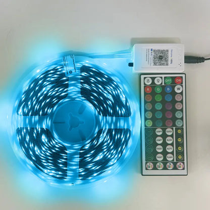 Smart RGB LED Strip Lights – App-Controlled Music Sync Ambient Lighting