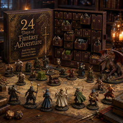 🐉 24 Days of Fantasy Quest Advent Calendar 2026 | Heroes, Monsters & Dragon Finale