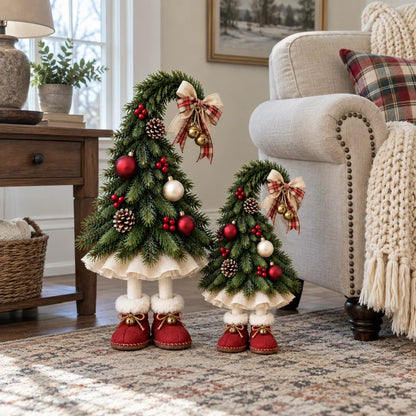 Whimsical Christmas Elf Tree Decor