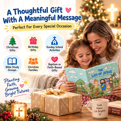 🙏 Little Hearts with Jesus™ Kids Coloring & Faith Activity Book