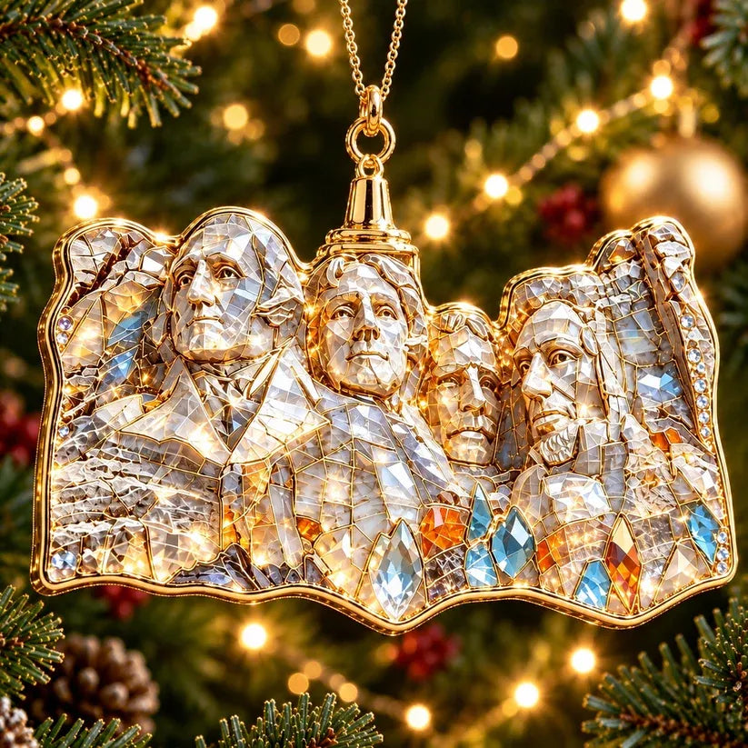 ✨ Stars Across America™ Crystal Landmark Keepsake Collection | 5 Iconic Christmas Ornaments