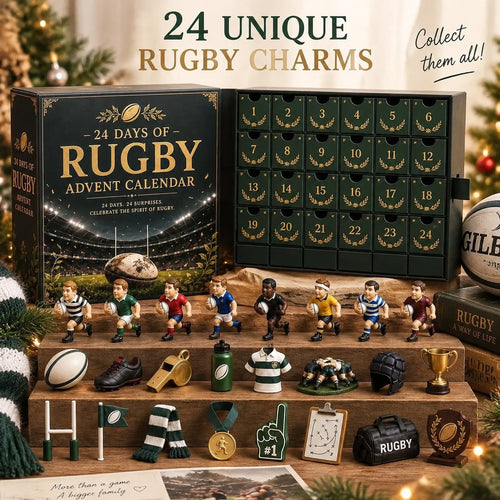 🎄🔥 Christmas Limited-Time 50% Off Sale- 🏉 Rugby Advent Calendar – 24 Unique Rugby