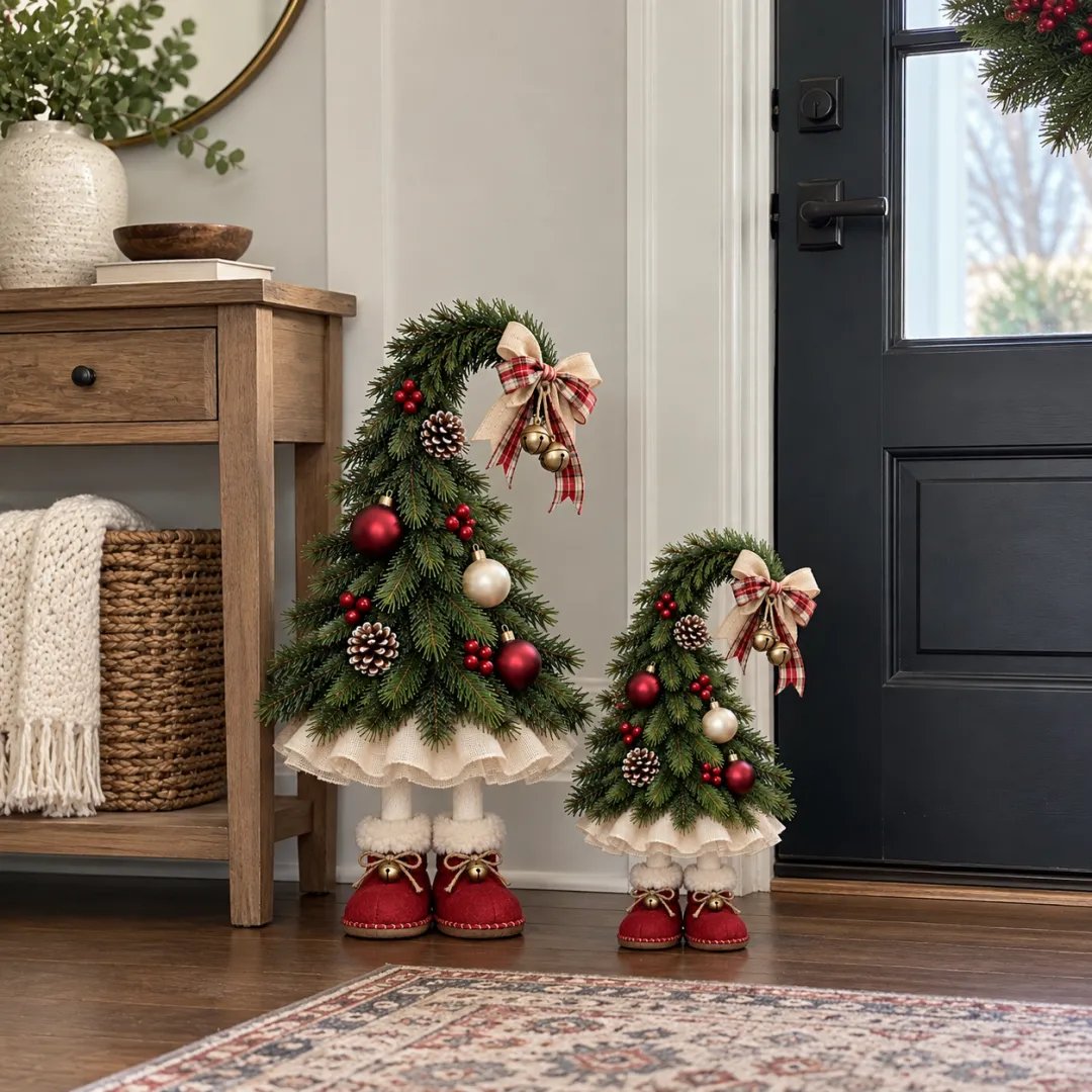 Christmas elf-style tree decoration: make room for a little fun