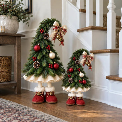 Whimsical Christmas Elf Tree Decor