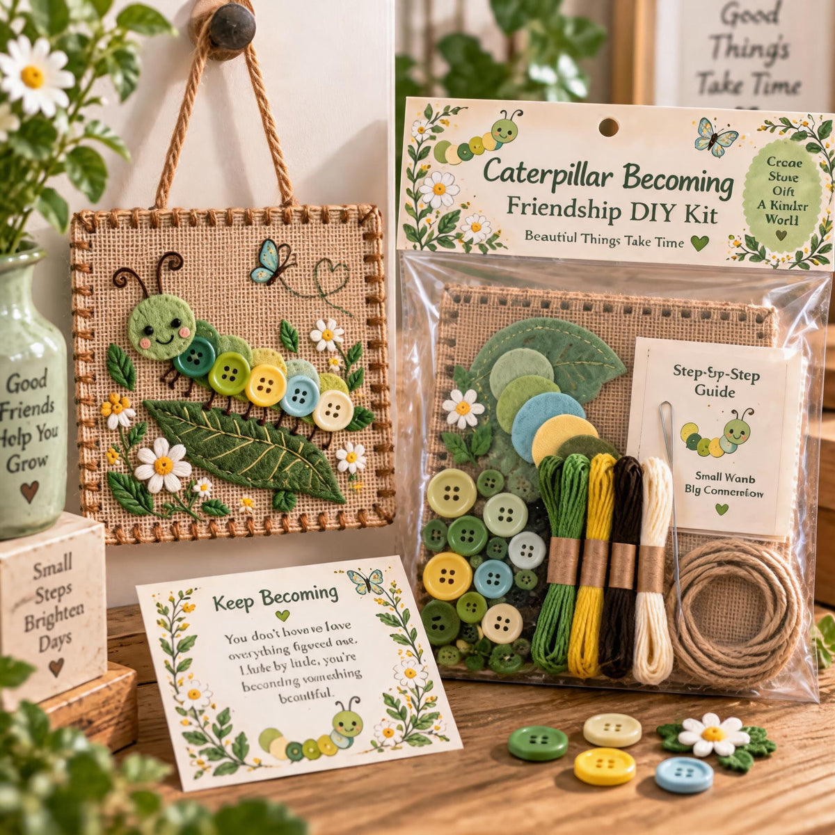 ✨Button Friendship DIY Kit | Make Your Own Friendship Jewellery Craft Set