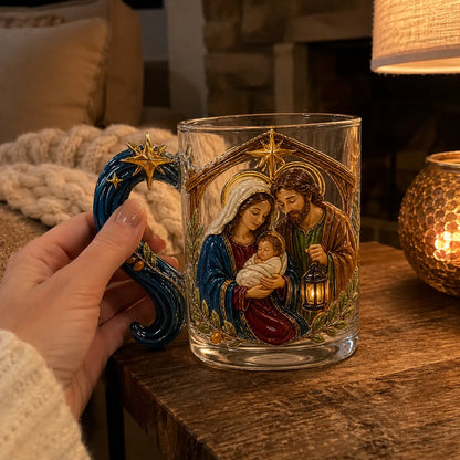 ⏳ Last Day 49% OFF – ✝️ 3D Christian Devotional Glass Mug Collection