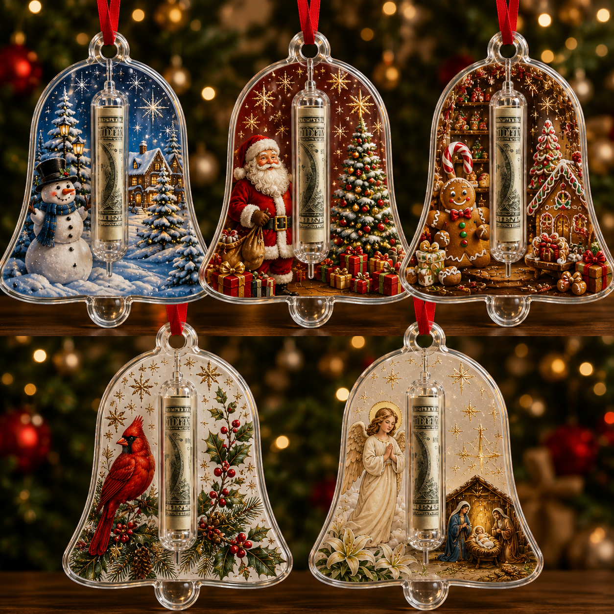 🎁 Christmas Cash Surprise Ornament | Turn Money Into a Magical Holiday Gift