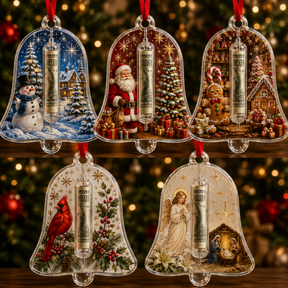 🎁 Christmas Cash Surprise Ornament | Turn Money Into a Magical Holiday Gift