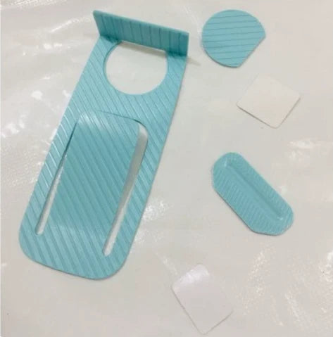 No-drill Door Stopper — Low-profile Repositionable Interior Door Holder