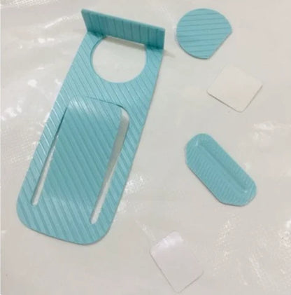 No-drill Door Stopper — Low-profile Repositionable Interior Door Holder