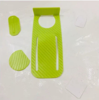 No-drill Door Stopper — Low-profile Repositionable Interior Door Holder