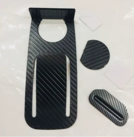 No-drill Door Stopper — Low-profile Repositionable Interior Door Holder