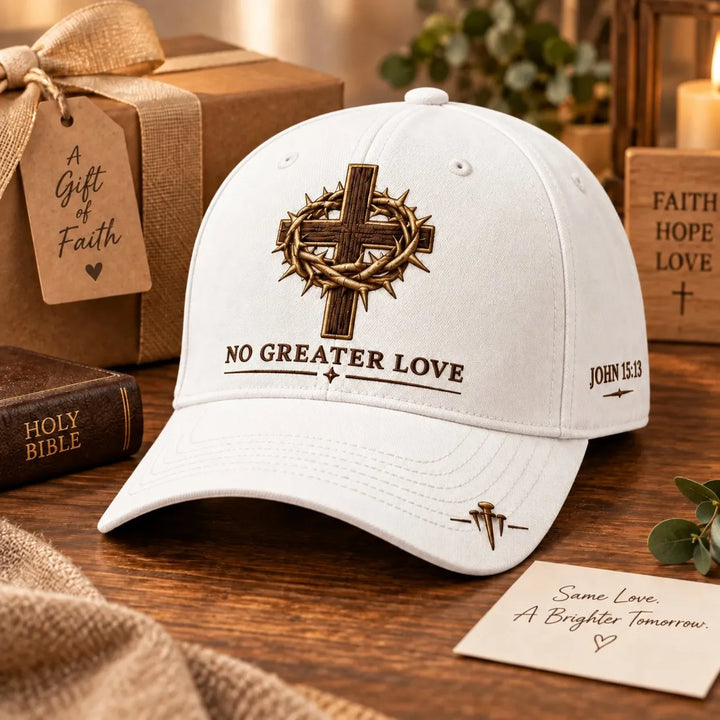 Pure White Christian Cap