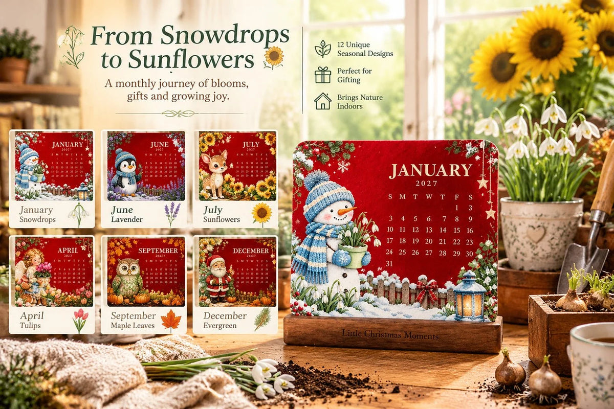 🎄🗓️ Christmas Limited-Edition-49% OFF — 🪴✨ 2027 Eco-Friendly Plantable "Eternal" Seed Calendar