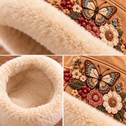 🌸 Women’s Cozy Plush-Lined Winter Bucket Hat – Floral & Animal Designs(📦Buy 2 Free Shipping)