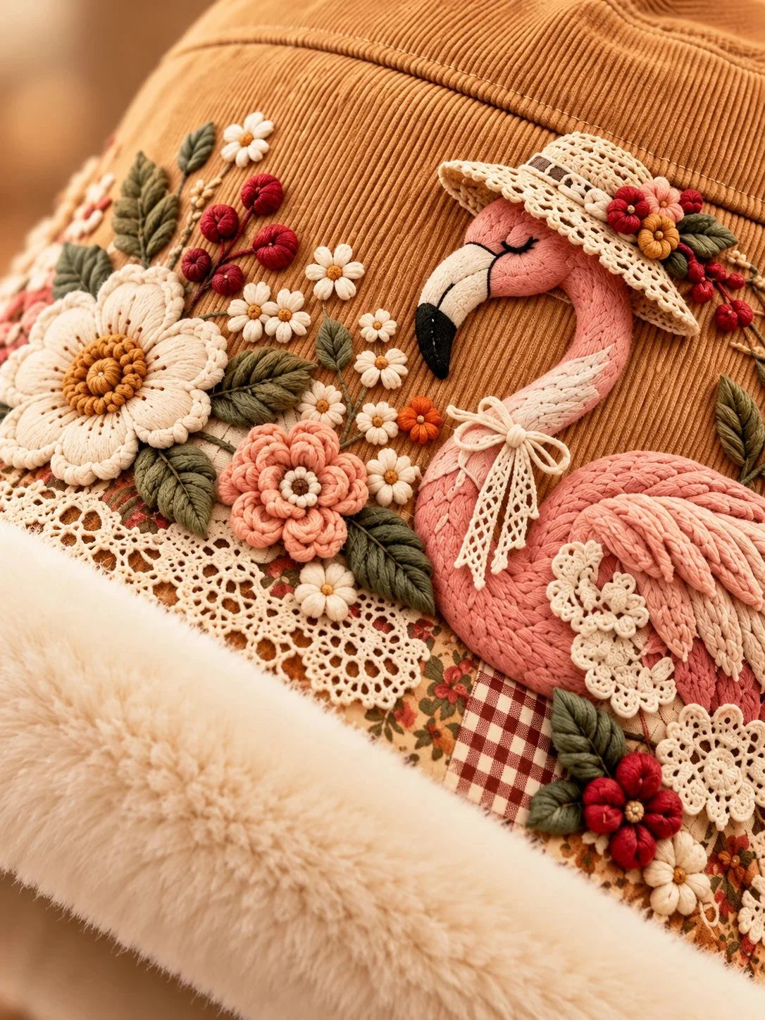 🌸 Women’s Cozy Plush-Lined Winter Bucket Hat – Floral & Animal Designs(📦Buy 2 Free Shipping)