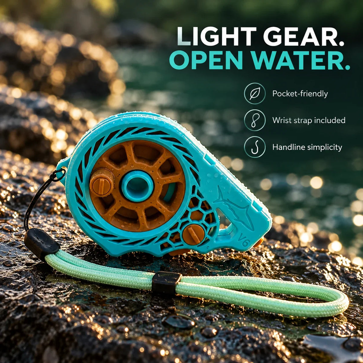 ⏰Limited Stock 50% OFF -  🎣 Pocket Fishing Reel — Ultralight Rodless Handline