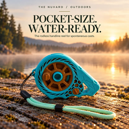 ⏰Limited Stock 50% OFF -  🎣 Pocket Fishing Reel — Ultralight Rodless Handline