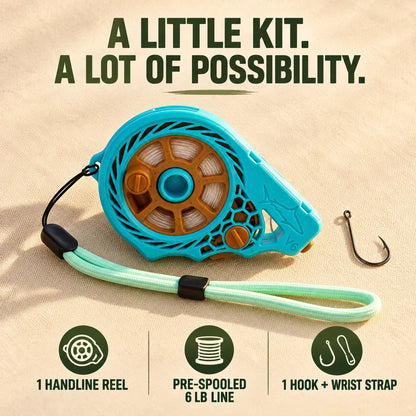 ⏰Limited Stock 50% OFF -  🎣 Pocket Fishing Reel — Ultralight Rodless Handline