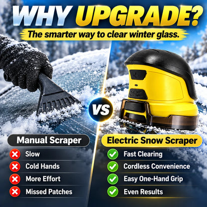 🔥 50% OFF TODAY — ❄️ Cordless Electric Snow Scraper | Clear Frost & Ice in Seconds 🎁