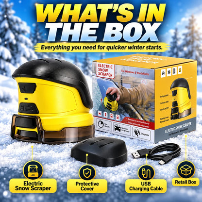 🔥 50% OFF TODAY — ❄️ Cordless Electric Snow Scraper | Clear Frost & Ice in Seconds 🎁