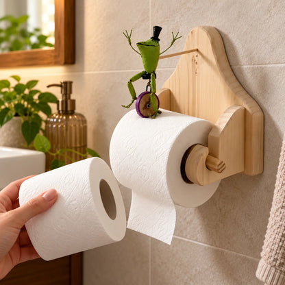🐸 Creative Animal Toilet Paper Holder