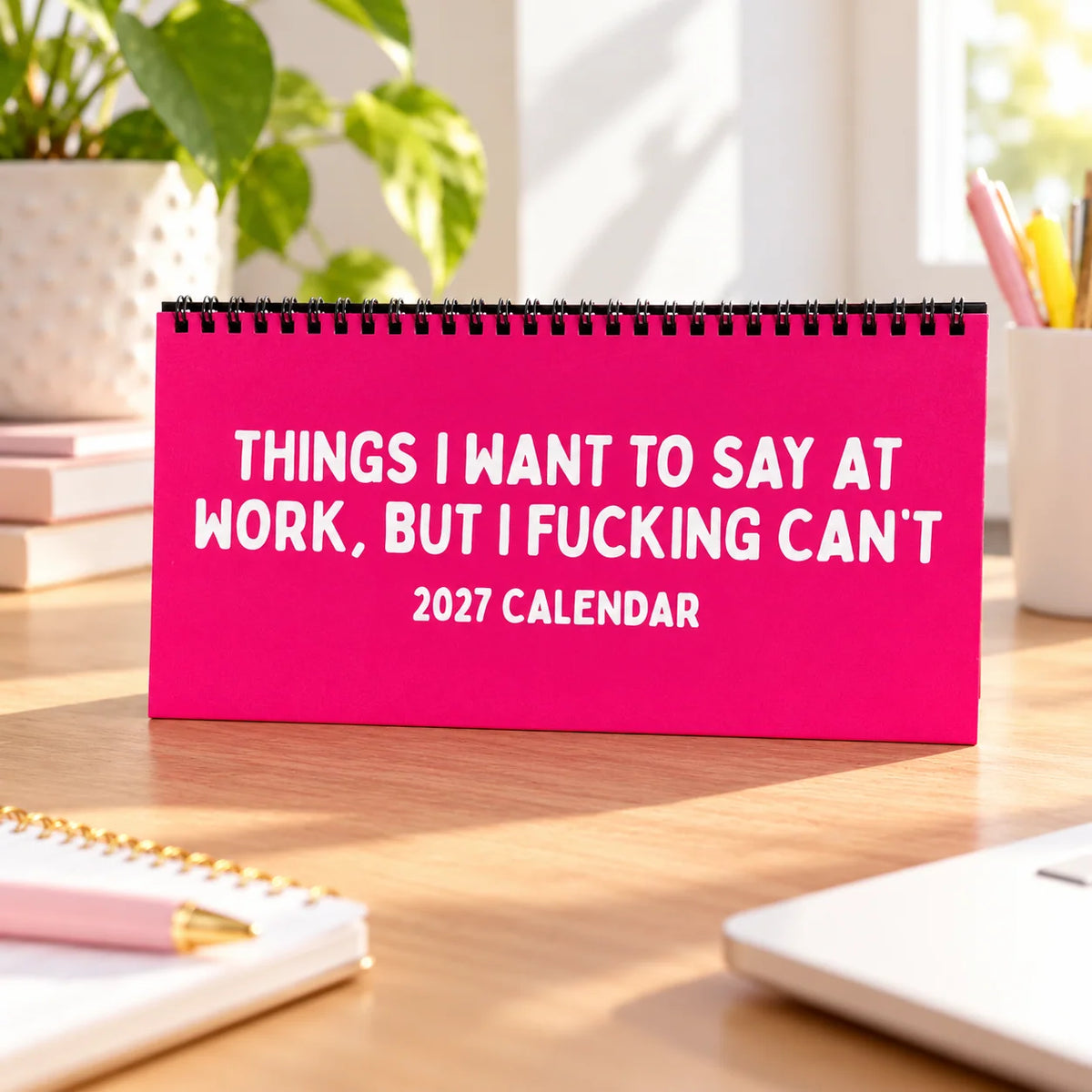 2027 Things I Want to Say at Work But I Can't Calendar