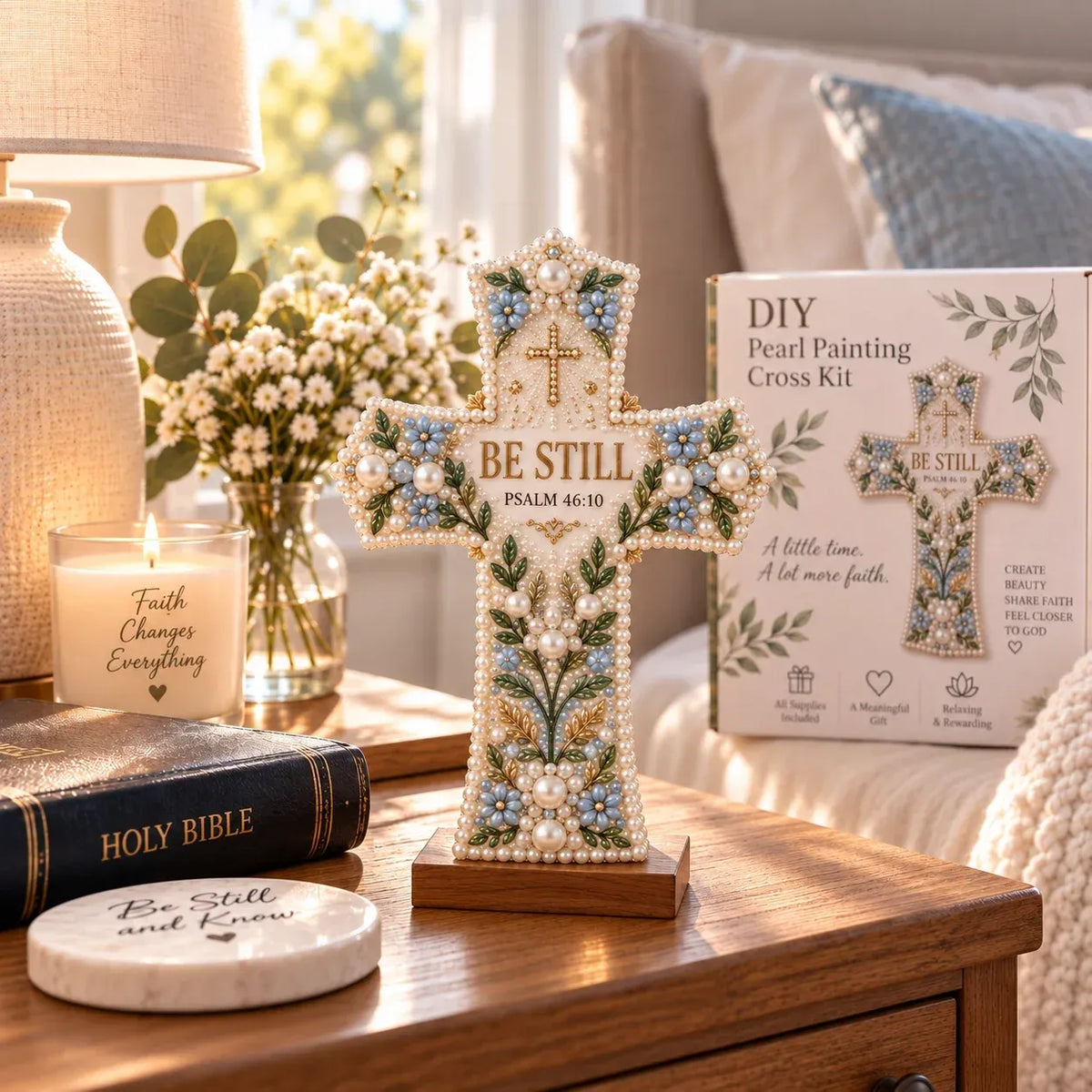 🎄✨ Last Day 49% OFF ✝️ Scripture Cross DIY Kit Collection