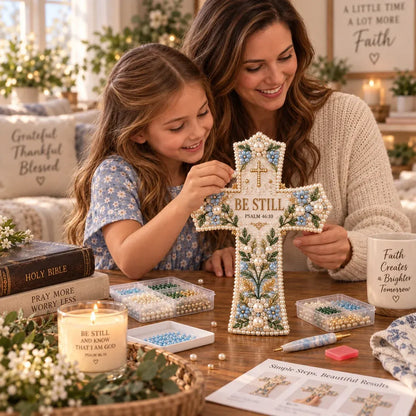 🎄✨ Last Day 49% OFF ✝️ Scripture Cross DIY Kit Collection