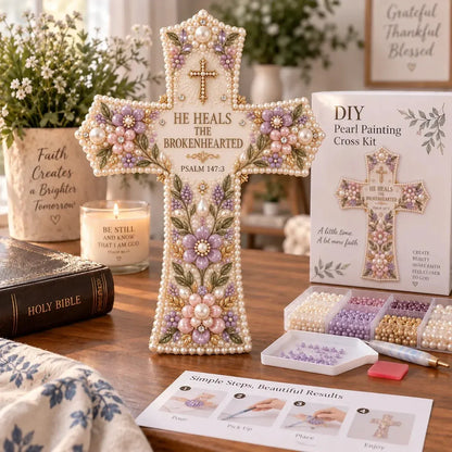 🎄✨ Last Day 49% OFF ✝️ Scripture Cross DIY Kit Collection