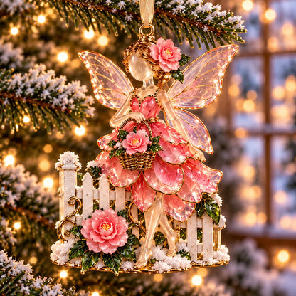 Winter Garden Fairies – 6 Enchanting Christmas Ornament Designs