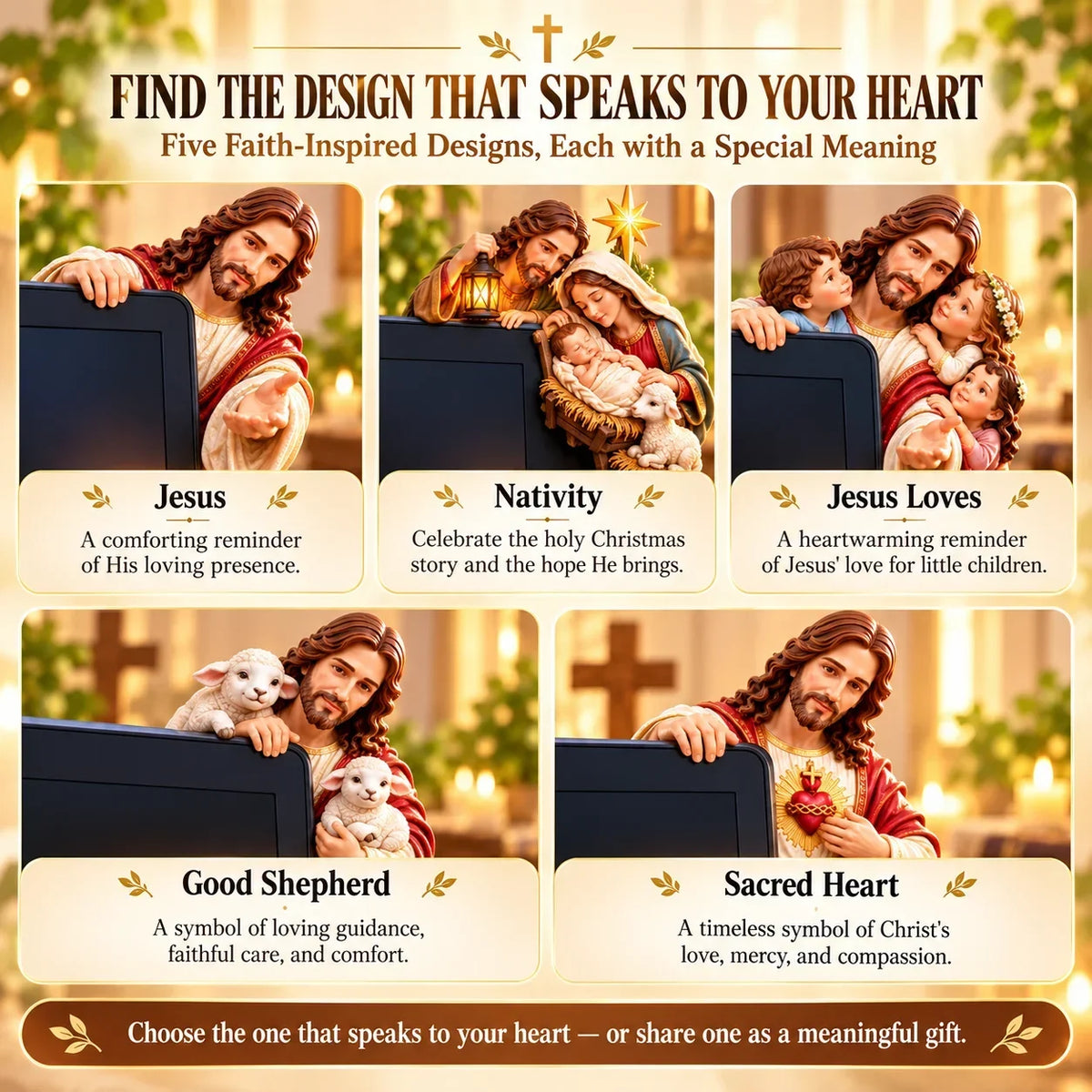 ⏰Limited Stock 50% OFF - ✝️ Keep Jesus Close — Faith, Hope & Love for Your Everyday Space ❤️🕊️