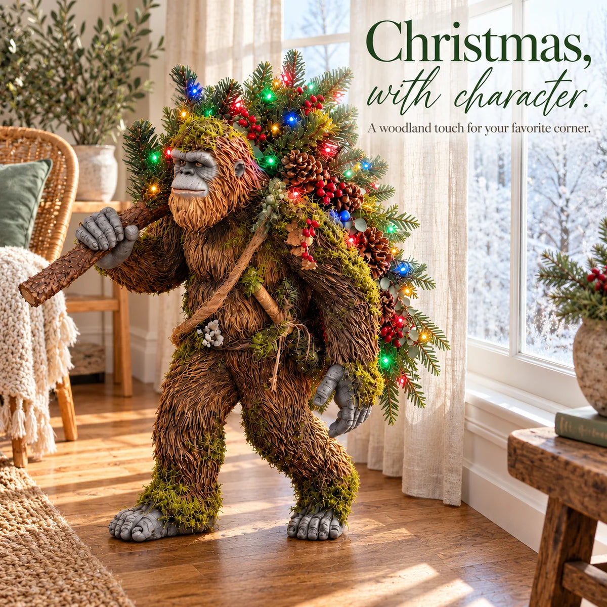 Bigfoot fan Christmas gift