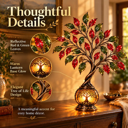 🌳✨ Everlasting Roots™ – Lighted Tree of Life Lantern
