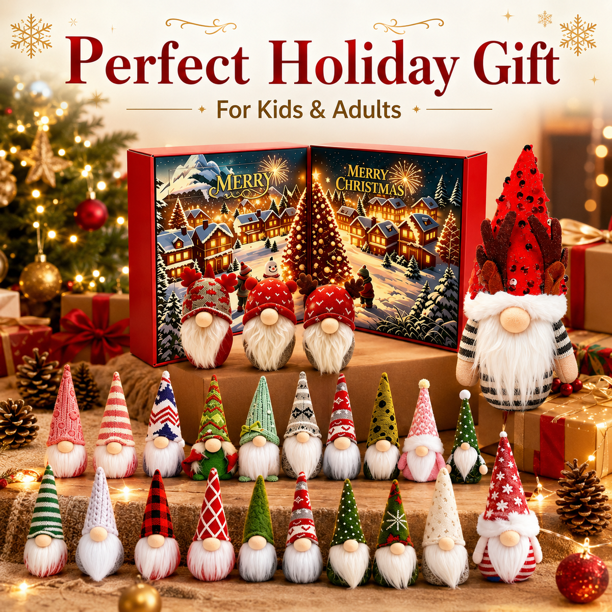 Christmas Gnome Advent Calendar gift