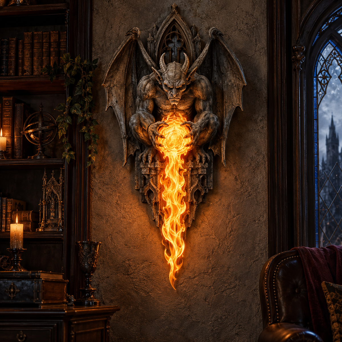 Legends of Light™ Fantasy Guardian Wall Sconce Collection