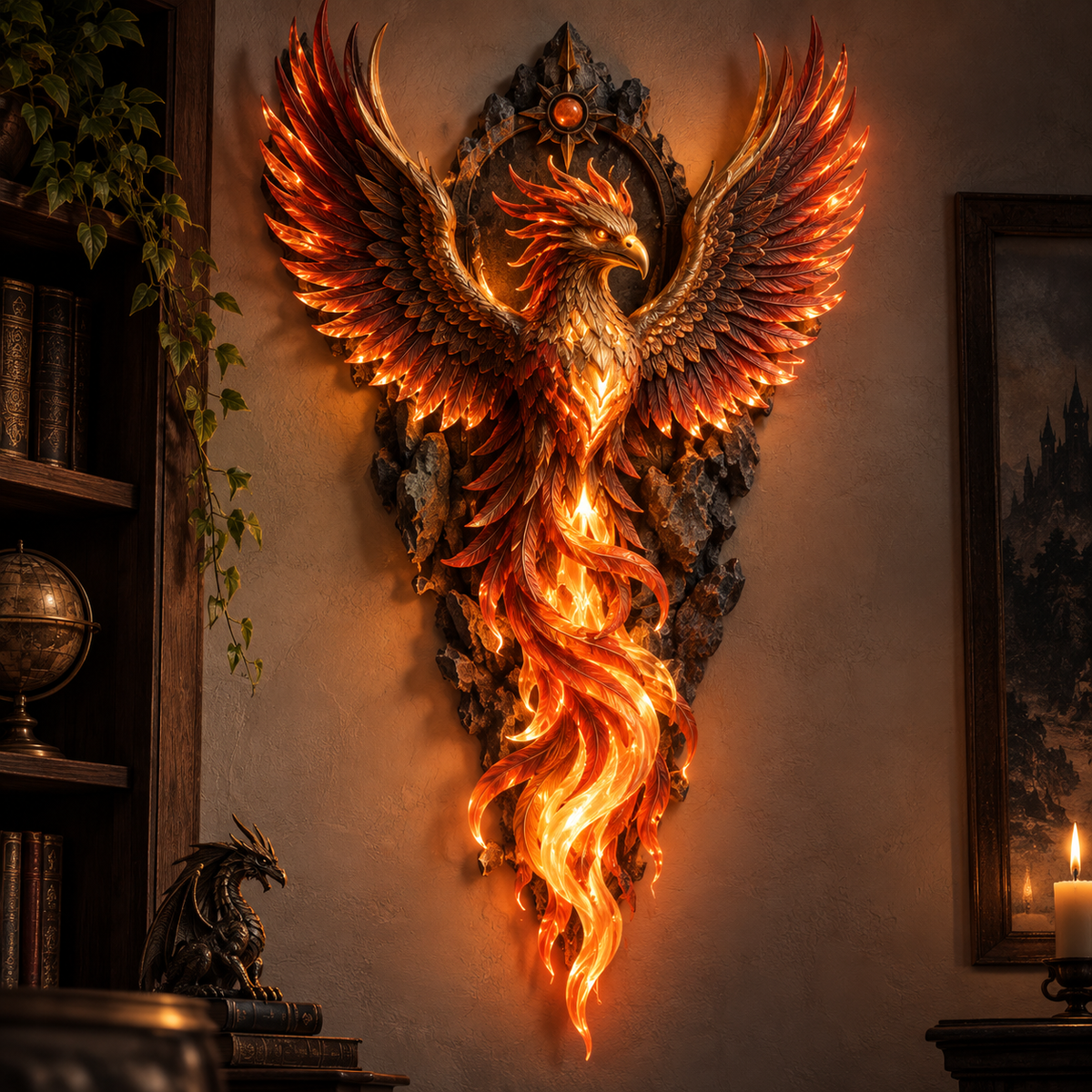 Legends of Light™ Fantasy Guardian Wall Sconce Collection
