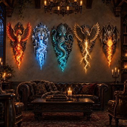 Legends of Light™ Fantasy Guardian Wall Sconce Collection