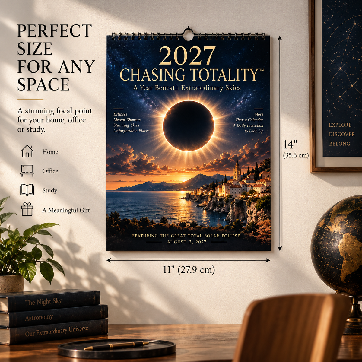 2027 Chasing Totality™ Calendar-A Year Beneath Extraordinary Skies